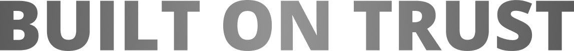 built on trust text img